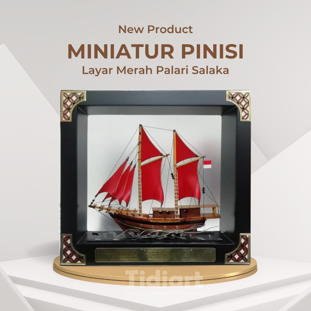 Miniatur Kapal Pinisi Dari Tidiart