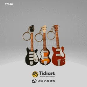 Gantungan Kunci Gitar the beatles set Esklusif Dari Tidiart