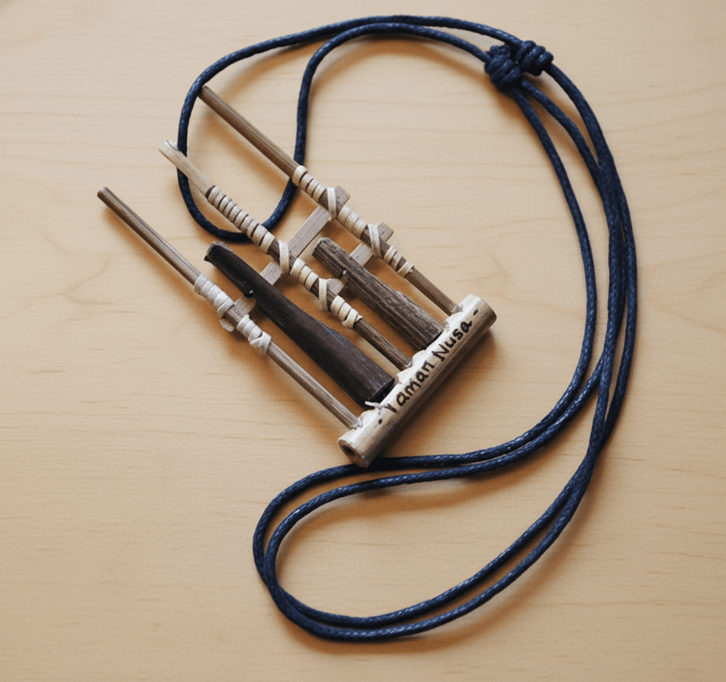 Miniatur Angklung Kalung - Gambar 3