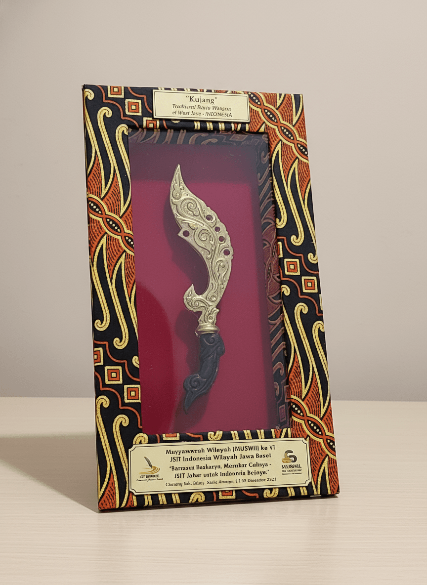 Plakat Unik Miniatur Kujang - Gambar 3