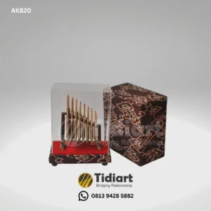 Miniatur Angklung eksklusif Tutup Acrilic Ekslusif Dari Tidiart