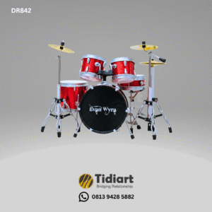 Miniatur Drum Set Eksklusif Kwalitas Ekspor - dari Tidiart