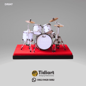 Miniatur Drum Set Standart - dari Tidiart