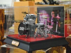 Miniatur Drum Eksklusif Tutup Acrilic