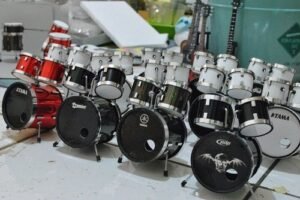 Miniatur Drum Set Standart - Gambar 7