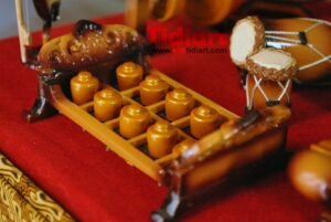 Souvenir Indonesia Miniatur Gamelan eksklusif Khas Jawa Barat - Gambar 4