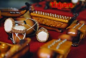 Souvenir Indonesia Miniatur Gamelan eksklusif Khas Jawa Barat - Gambar 5