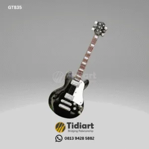 Miniatur Gitar elektrik Hofner black Ekslusif Dari Tidiart