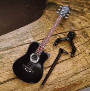 Miniatur gitar akustik cutaway - Gambar 10