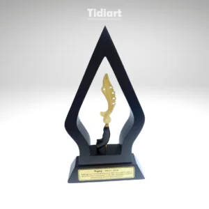 Miniatur kujang Eksklusif Frame Gunungan