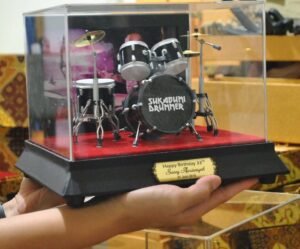 Miniatur Drum Eksklusif Tutup Acrilic - Gambar 2