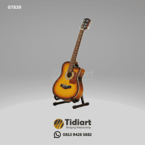 Miniatur gitar akustik cutaway - dari Tidiart