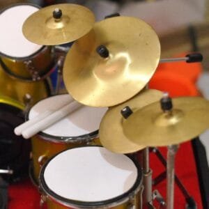 [Produk Pelengkap]- Miniatur Simbal Drum set