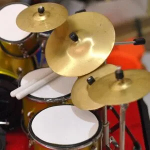 [Produk Pelengkap]- Miniatur Simbal Drum set