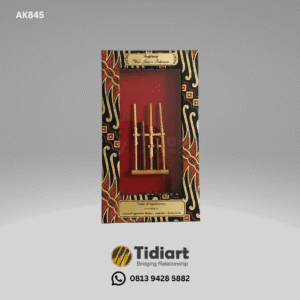 Plakat Batik Angklung mini - dari Tidiart