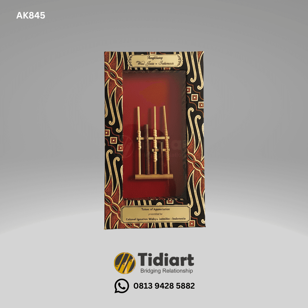 Plakat Batik Angklung mini - dari Tidiart