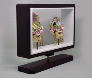 Souvenir Indonesia Wayang Golek Frame Argapura - Gambar 2