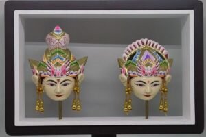 Souvenir Indonesia Wayang Golek Frame Argapura - Gambar 3