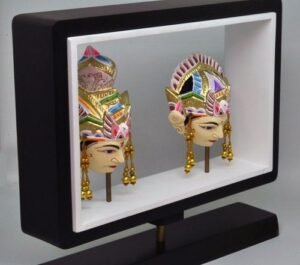 Souvenir Indonesia Wayang Golek Frame Argapura - Gambar 8
