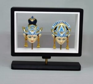 Souvenir Indonesia Wayang Golek Frame Argapura - Gambar 5