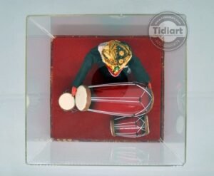 Souvenir Khas Jawa Barat Miniatur Cepot Main Kendang - Gambar 5