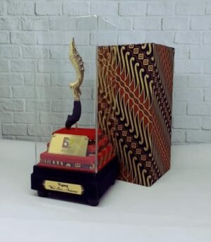 Miniatur Kujang Eksklusif Tutup Acrilic - Gambar 3