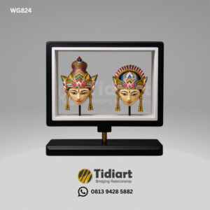 Souvenir Indonesia Wayang Golek Frame Argapura Ekslusif Dari Tidiart