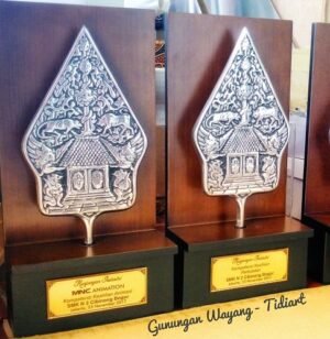 Souvenir Plakat Wayang Gunungan - Gambar 2