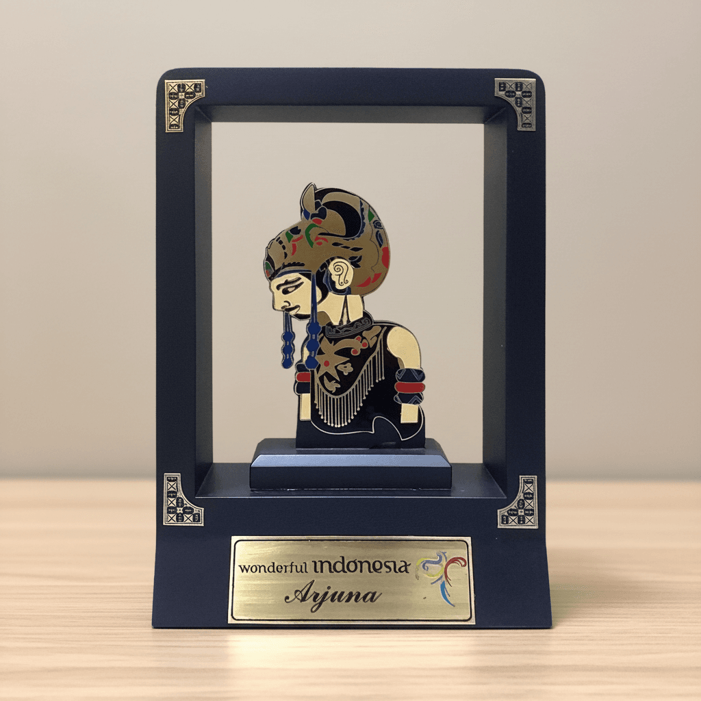Souvenir Wayang Golek Frame Ekslusif - Gambar 2