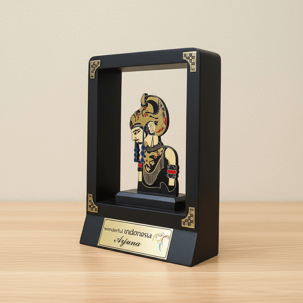 Souvenir Wayang Golek Frame Ekslusif - Gambar 4