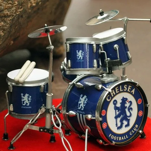 Miniatur Drum Set Eksklusif Kwalitas Ekspor - Gambar 2