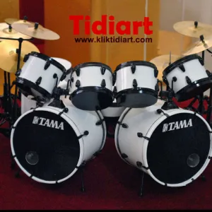 Miniatur drum double bass eksklusif