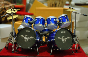 Miniatur drum double bass eksklusif - Gambar 2