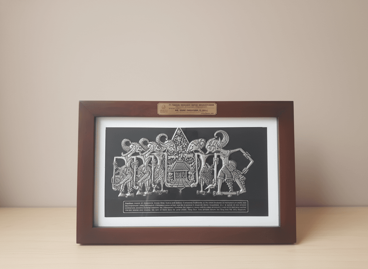 Souvenir Wayang Gunungan pandawa5 - Gambar 6