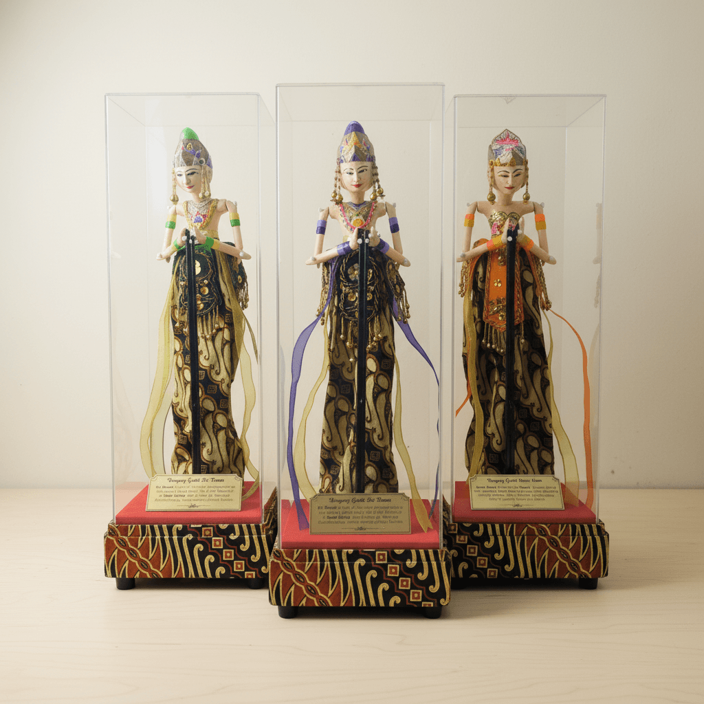 Souvenir Wayang Rama Shinta - Gambar 4