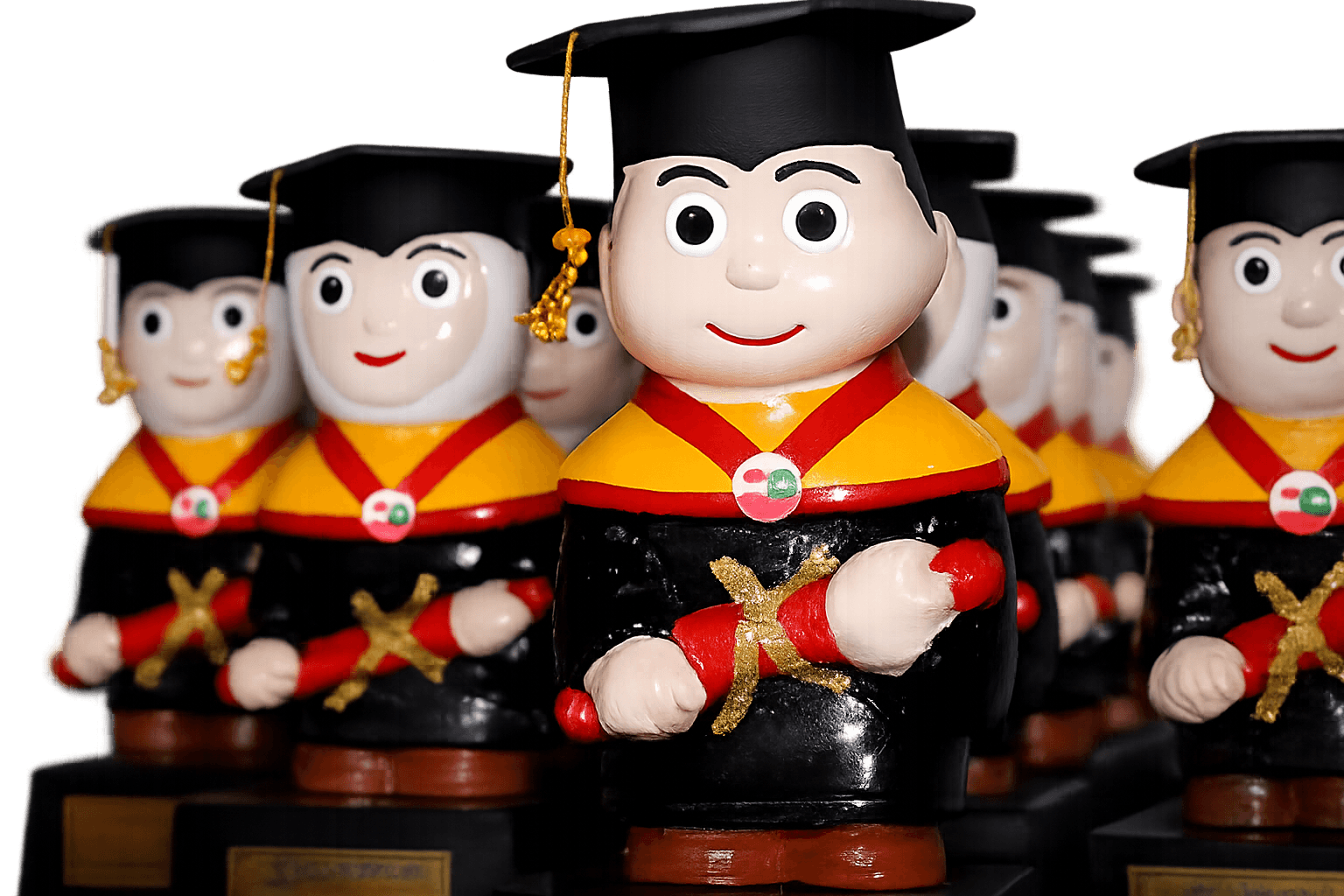 Boneka wisuda 1 no bg