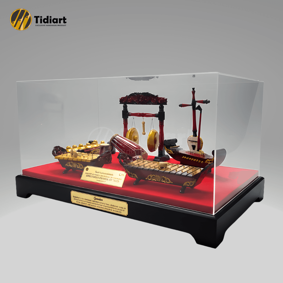 Souvenir Indonesia Miniatur Gamelan Jumbo Eksklusif Khas Jawa Barat - dari Tidiart