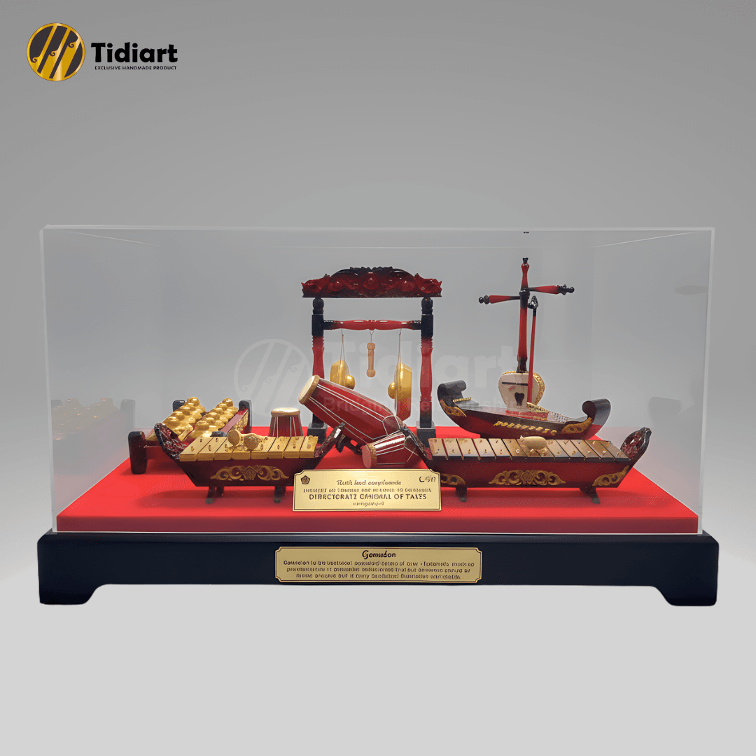 Souvenir Indonesia Miniatur Gamelan Jumbo Eksklusif Khas Jawa Barat - dari Tidiart
