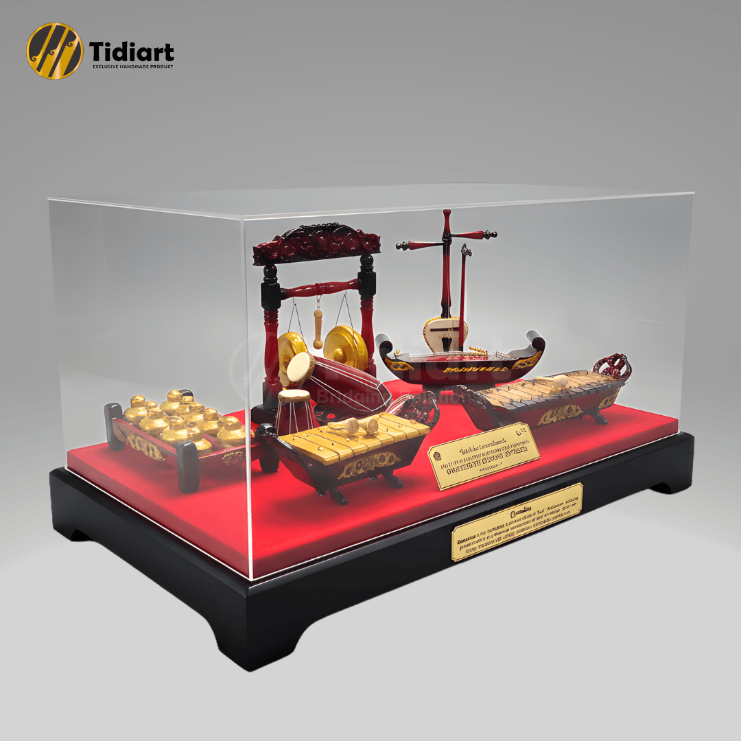 Souvenir Indonesia Miniatur Gamelan Jumbo Eksklusif Khas Jawa Barat - dari Tidiart