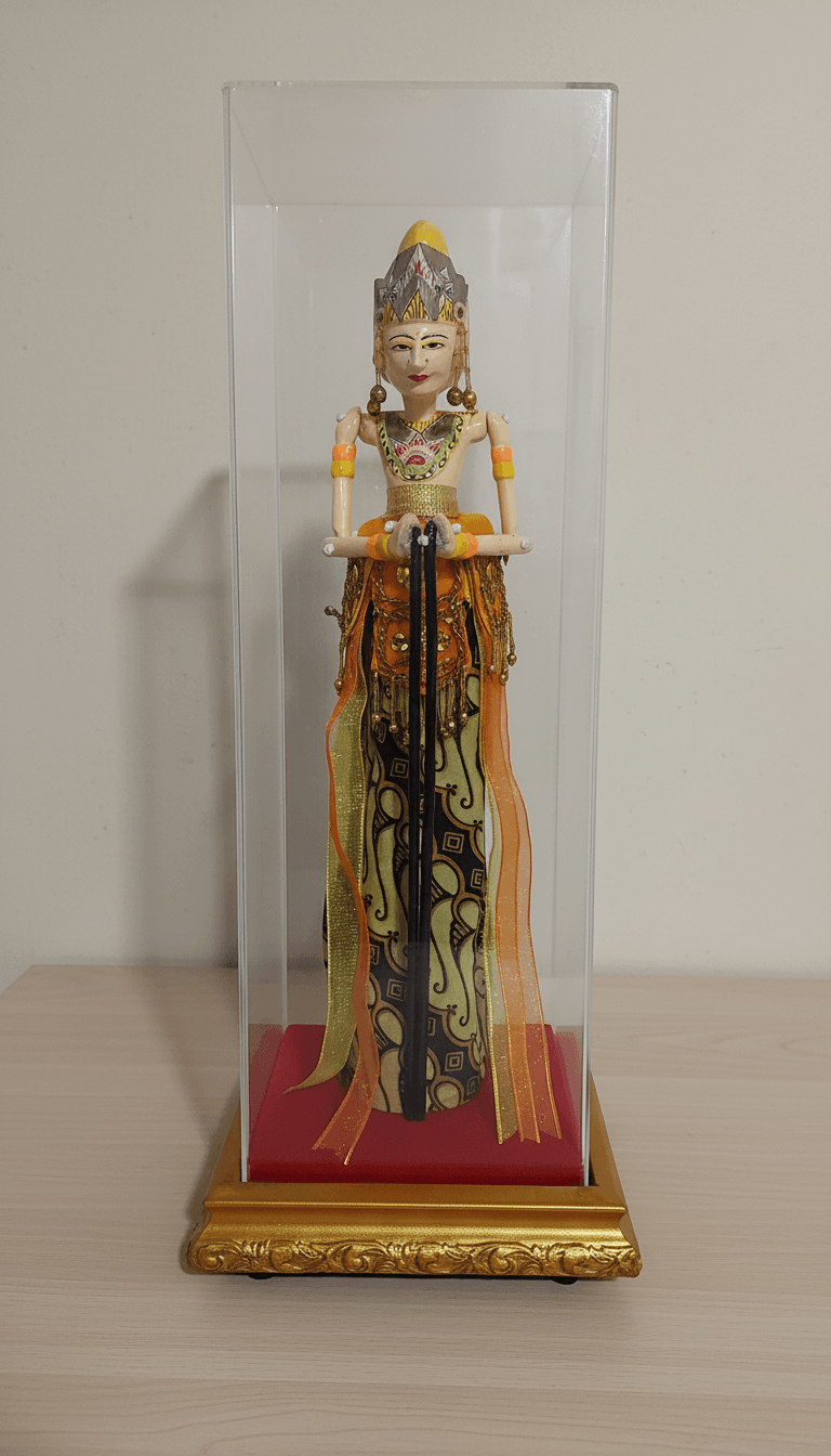 Souvenir Wayang Rama Shinta Ekslusif stage Dari Tidiart