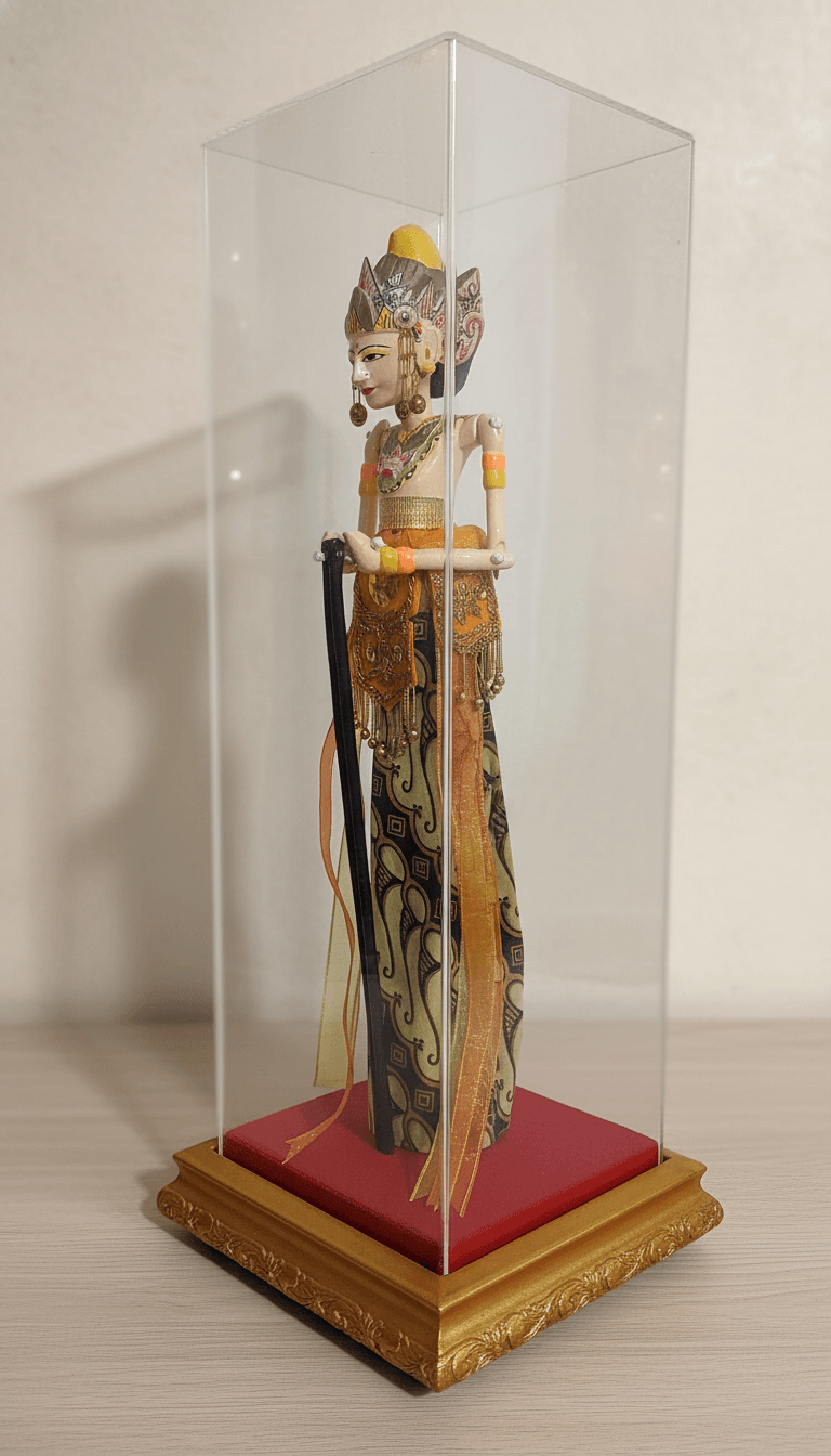 Souvenir Wayang Rama Shinta Ekslusif stage Dari Tidiart