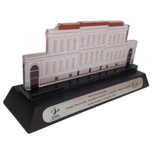 Plakat Custom DJPB - Gedung A.A Maramis - dari Tidiart