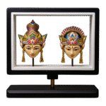 Souvenir Indonesia Wayang Golek Frame Argapura - dari Tidiart