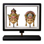 Souvenir Indonesia Wayang Golek Frame Argapura - dari Tidiart