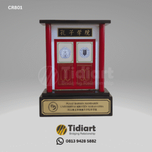 Custom Souvenir Plakat Miniatur Bahan Resin - Gerbang Cina- dari Tidiart