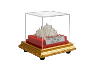 Miniatur borobudur perak Tidiart